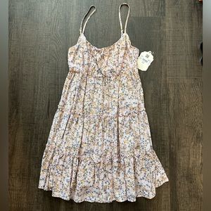 Altard state light pink floral dress